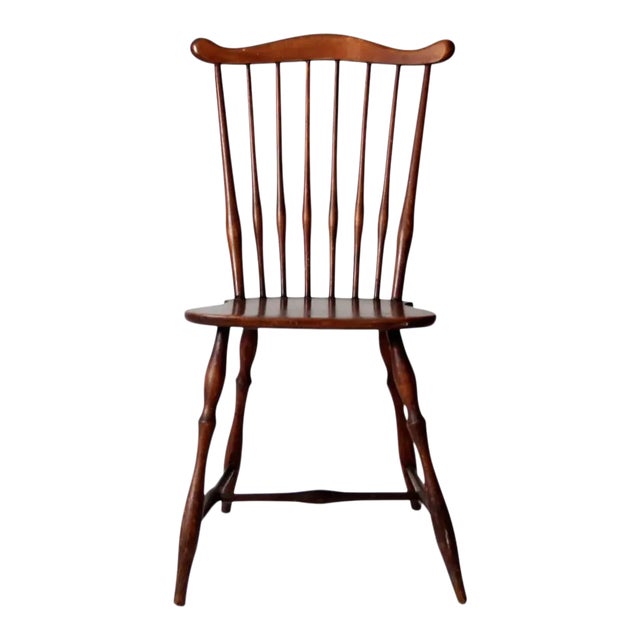 Antique Fan Back Windsor Chair For Sale