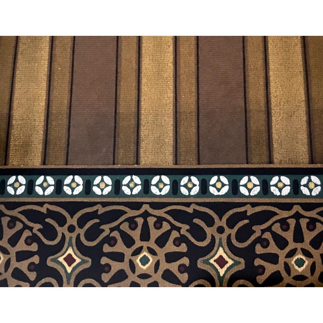 Blue Art Nouveau Wallpaper Samples from Vienna, Austria For Sale - Image 8 of 11