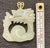 14k Gold Pendant of Carved Light Green Jade Dragon With Pearl For Sale In Greensboro - Image 6 of 8
