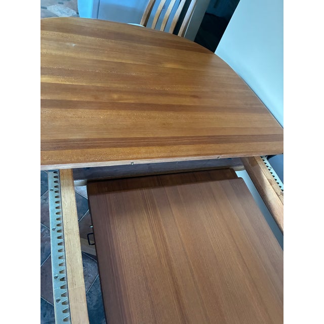 Mid-Century Modern 1980s Benny Linden Design Teak Dining Set For Sale - Image 3 of 10