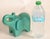 Jonathan Adler Vintage African Folk Art Carved Soapstone Ocean Green Elephant Figurine Animal For Sale - Image 4 of 13