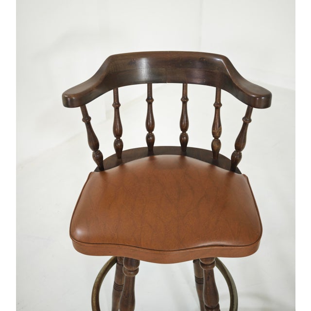 Vintage Italian Pizzetti Roma Wooden Stools, 1970s, Set of 2 For Sale - Image 11 of 17
