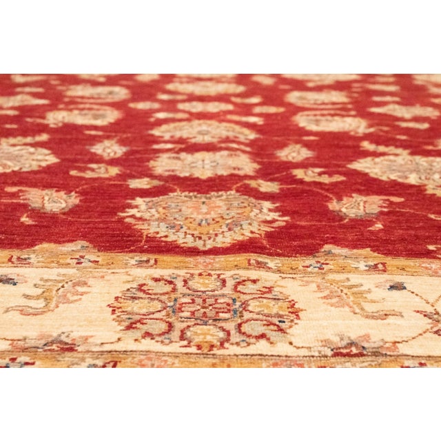 Brown Middle Eastern Rug in Wool For Sale - Image 8 of 11