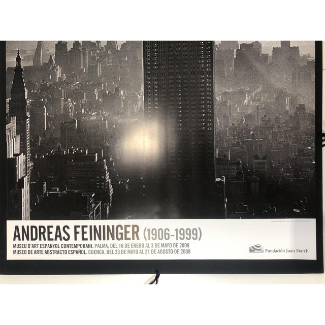 Andreas Feininger Exhibition Poster, 1940 For Sale - Image 4 of 12