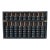 Vintage Black Japanese Abacus Wood Counter For Sale