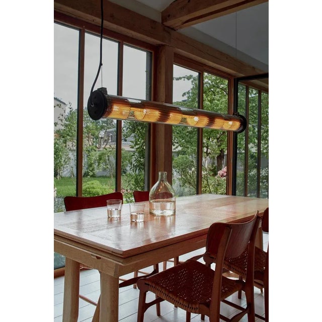 Gold XL in the Tube V Pendant Lamp by Dominique Perrault & Gaëlle Lauriot-Prévost For Sale - Image 8 of 11