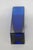 Glass Cobalt Blue Glass Bud Vase Mid Century Modern Rectangular Murano Style 4922b For Sale - Image 7 of 12
