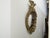 English 1900s Silver Gilt Convex Girandole Bullseye Mirror with Eagle Motif For Sale - Image 9 of 9