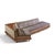 Adrian Pearsall for Craft Associates 2300-S Mid Century Walnut Boomerang Sofa For Sale - Image 9 of 9