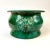 19th Century Chinese Green Ceramic Planter With Lion Heads For Sale - Image 10 of 10