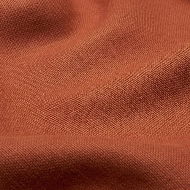 Contemporary Schumacher Piet Performance Linen Fabric In Mediterrean Spice For Sale - Image 3 of 3