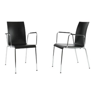 Dietiker Poro L Minimalist Dining Chairs - a Pair For Sale