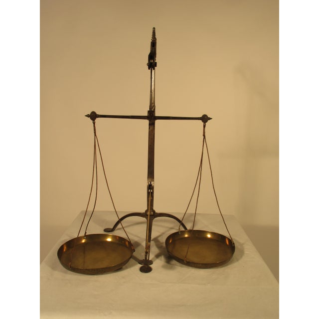 Mid 19th Century 19th Century English Balancing Scale For Sale - Image 5 of 12