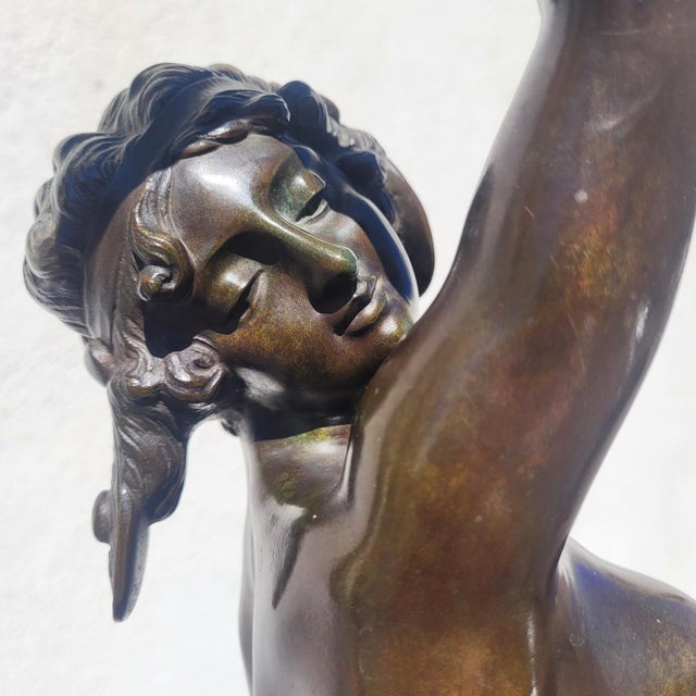 A Gory, Ball Dancer, 20th Century, Bronze & Marble For Sale - Image 5 of 17