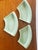 Mid-Century Modern Set of 3 Vintage W. Frazier California Usa #201 Ceramic Trays Dishes For Sale - Image 3 of 4