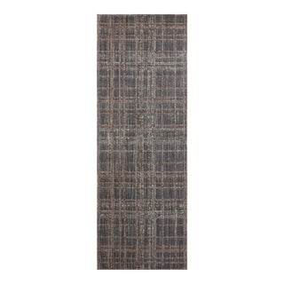 Angela Rose x Loloi Ember Midnight / Dove 2'-7" x 7'-6" Runner Rug For Sale
