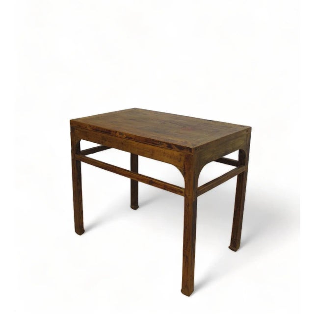 This console wine table was hand made from elm around early 20th century by the craftsman from Shanxi province, a province...