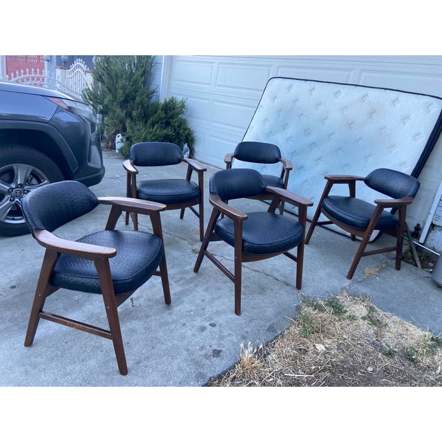 Vintage Mid Century Modern Accent Chairs For Sale - Image 9 of 12