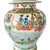 Large Vintage Chinese Famille Verte Wucai Temple Jar & Cover, Immortals Scene For Sale In San Diego - Image 6 of 8