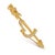 Tiffany and Co. Tiffany & Co. Paloma Picasso Diamond 18k Yellow Gold Heart Arrow Brooch For Sale - Image 4 of 6