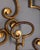 Vintage Italian Wall Coat Rack in Gilt Wrought Iron, 1950s For Sale - Image 12 of 14