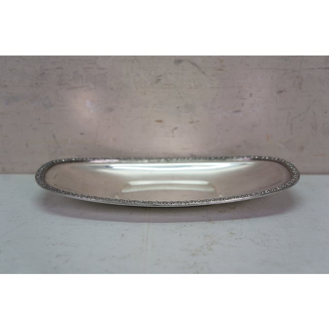 Metal Late 20th Century Continental Silver Silverplate Caudle Cup Vessel & Vanity Bar Tray For Sale - Image 7 of 18