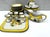 1980s Vintage Farmhouse Aragon German Pottery Ceramic Dinner Service , 1980s, Set of 21 For Sale - Image 5 of 12