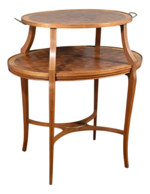 Mahogany Tea Table, Late 19th Century