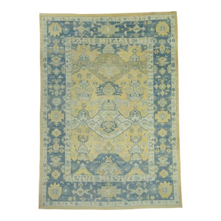 Turkish Oushak Rug 12' x 16'9" #18505 For Sale