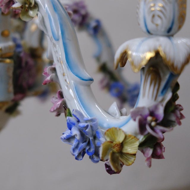 Chandelier with Six Arms, 1960s For Sale - Image 6 of 18