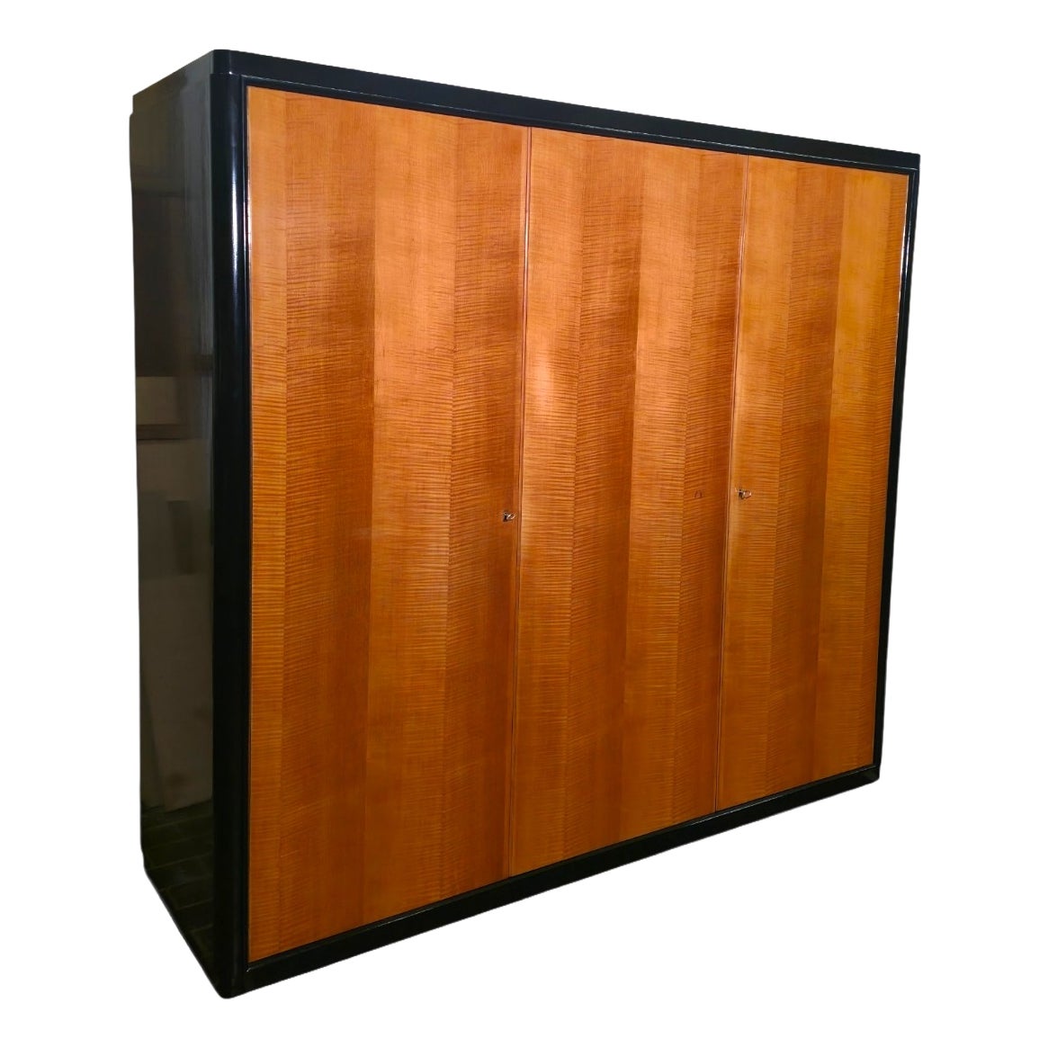 Art Deco Wardrobe and Hanging Cabinet, 1930s | Chairish