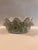 Vintage Scalloped Edged Kelly Green Jardiniere Cache Pot For Sale - Image 11 of 11