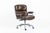 Eames Herman Miller Time Life Brown Leather Office Chair 2017 For Sale - Image 9 of 17