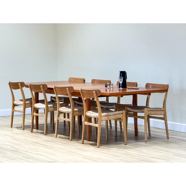CH23 Dining Chairs by Hans J. Wegner for Carl Hansen & Søn, 1950s, Set of 8 For Sale - Image 6 of 18