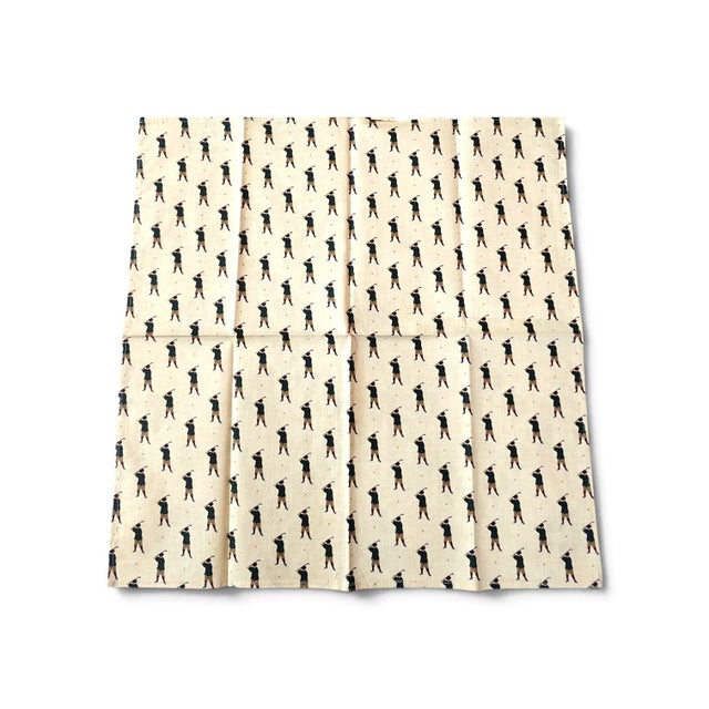 Vintage Golf-Themed Cocktail Napkins – Set of 6 – Unused With Original Tags For Sale - Image 4 of 4
