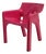 Pink Gaudi Armchair by Vico Magistretti for Artemide, 1984 For Sale