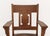 Early 20th Century Arts and Crafts Oak Rocking Chair For Sale - Image 5 of 8