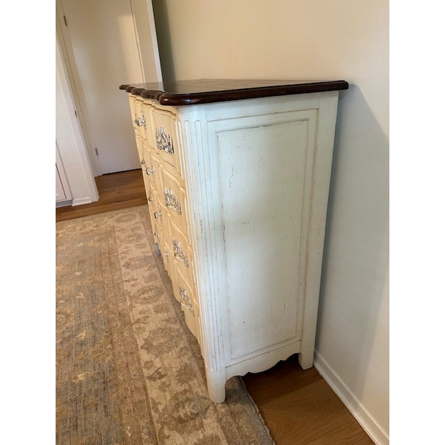 Century Furniture Century Furniture Country French Dresser — Amaretto & Alabaster | Solid Wood For Sale - Image 4 of 6