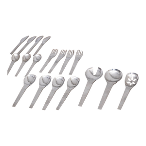Mid Century Dalia Spain "Picasso" Flatware Set, 82 Pieces