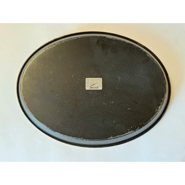 Fornasetti Watermelon Oval Metal Tray For Sale - Image 10 of 10