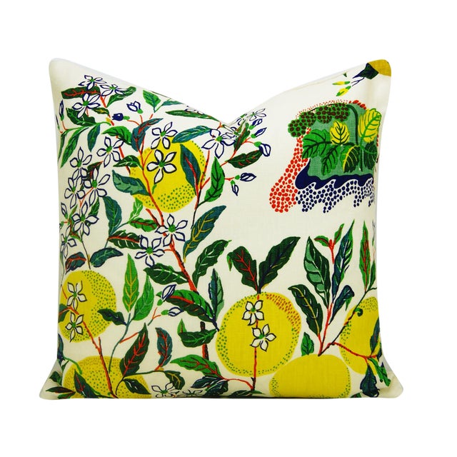 Contemporary Josef Frank Schumacher Citrus Garden In Primary Linen