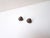 Heart Stud Earrings in Sterling Silver, Pair For Sale - Image 4 of 8
