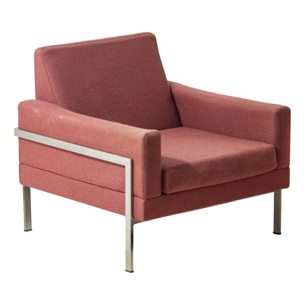 Vintage Minimalist Lounge Chair from De Ster Gelderland, 1960s For Sale