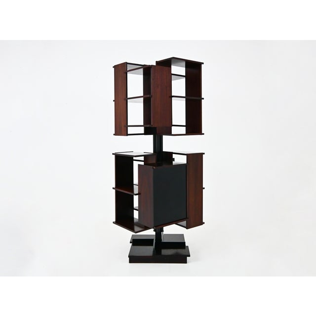 Bookcase attributed to Claudio Salocchi for Sorsmani, 1960s For Sale - Image 12 of 12