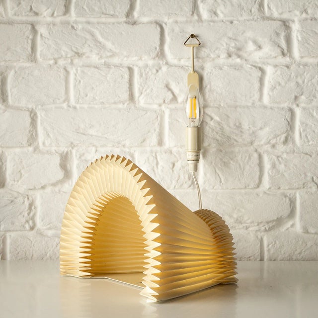 Cream Model 203 Wall Light from Le Klint, Denmark, 1960s For Sale - Image 8 of 10