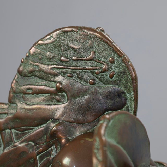 César Bailleux, Abstract Organic Sculpture, 1980s, Bronze For Sale - Image 9 of 11