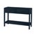 Blue Lark 44 in. W Rectangular Wood 2 Drawer Console Table with Lower Open Shelf, Navy Blue For Sale - Image 8 of 8