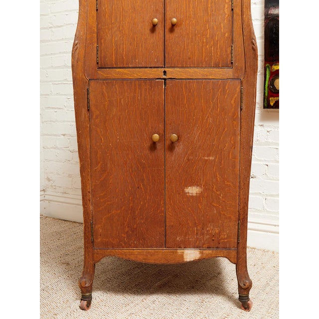 Art Deco Victrola 1917 Rca Talking Machine Antique Classic Rare Vv-100 Plays Works, Attributed For Sale - Image 3 of 9