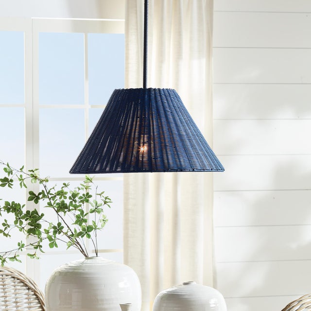 Early 21st Century Tristan Rattan Pendant For Sale - Image 5 of 5
