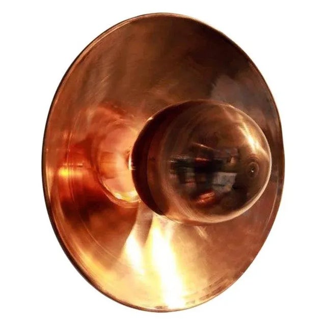 Not Yet Made - Made To Order Metropolis Copper Sconce by Jan Garncarek For Sale - Image 5 of 5